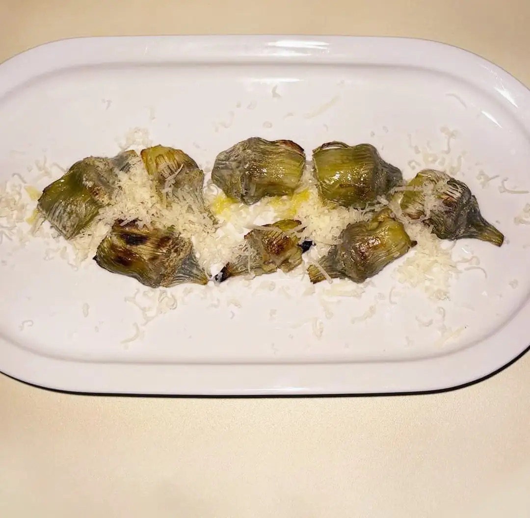 Alcachofas con parmesano